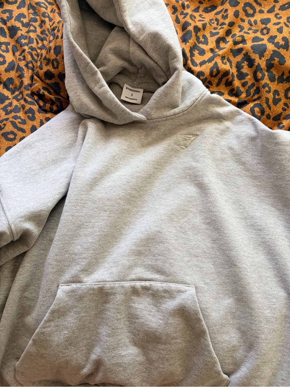 Gymshark Light Grey Hoodie